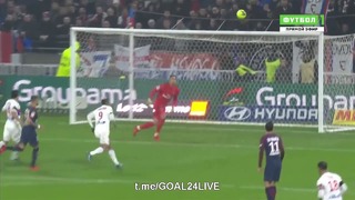 (HD) Лион – ПСЖ | Французская Лига 1 2017/18 | 22-й тур | Обзор матча