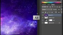 Photoshop Tutorial – Galaxy Logo Design From Face