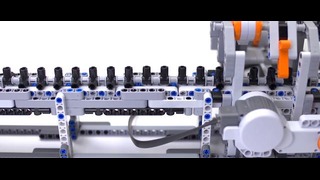Механический компьютер из Lego