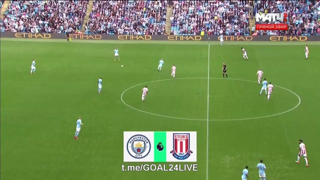 (HD) Манчестер Сити – Сток Сити | Английская Премьер-Лига 2017/18 | 8-й тур