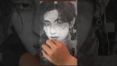 Drawing BTS Suga to V #artchallenge #drawingBTS
