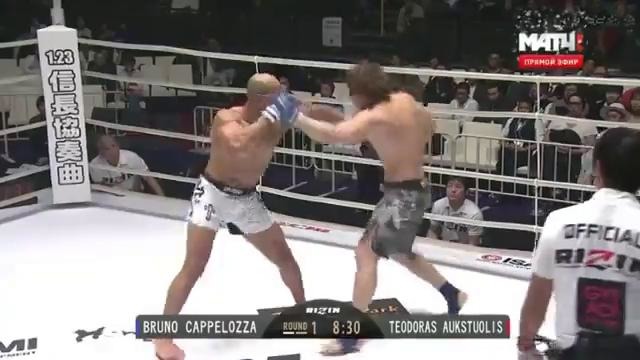 Rizin FF – Bruno Cappelozza vs. Teodoras Aukstuolis 1/4 финала Grand Prix