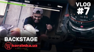 Backstage ролика для korzinka.uz | влог #7
