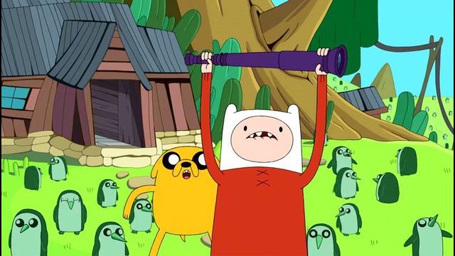 Время Приключений [Adventure Time] 4 сезон – 12b – Правление Гантера (480p)