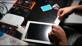 Как наклеить пленку на iPad