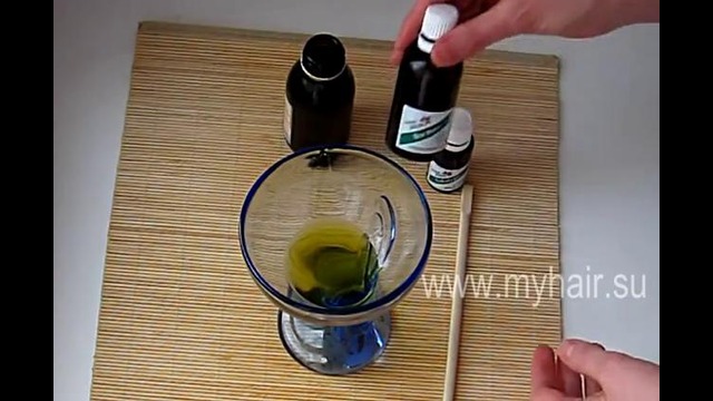 Маска от перхоти на основе инфуза из зеленого чая