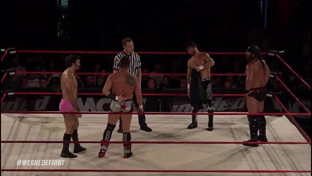 (Супер РЕСТЛИНГ БОИ) Bobby Fish & David Starr vs James Storm & Matt Sydal