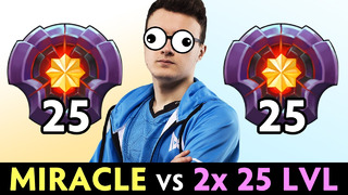 Miracle vs 2x HERO SPAMMERS — 2 games, 2 Master Tier players