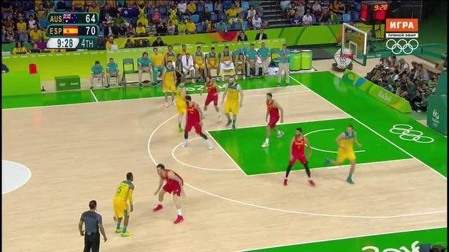 Рио-2016. Баскетбол. Мужчины Матч за 3-е место Австралия – Испания часть 2