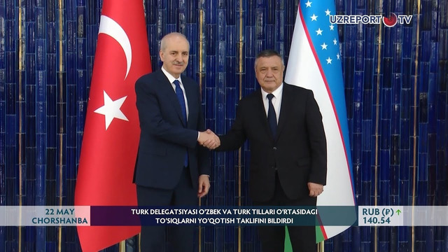 Turk delegatsiyasi o‘zbek va turk tillari o‘rtasidagi to‘siqlarni yo‘qotish taklifini bildirdi