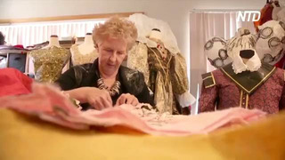 Изысканные платья из бумаги создаёт пожилая австралийка