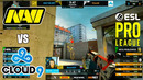 B1T ДЕЛАЕТ ЭЙС! Cloud9 vs NAVI! ESL Pro League Season 13 (CS:GO)