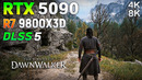 The Blood of Dawnwalker DLSS 5: RTX 5090 32GB – Max Settings | 4K & 8K