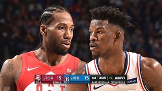 NBA 2019 Playoffs. Toronto Raptors vs Philadelphia Sixers – Game 6 – May 9