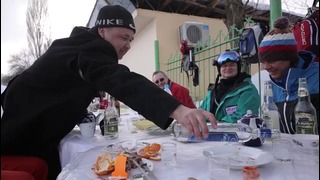 Немецкие лыжники в Узбекистане