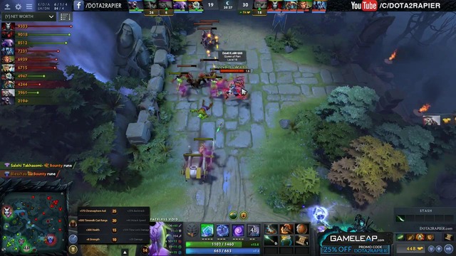 Dota 2 Miracle- Void 7.07 2800 Blink Range 175 AOE Chrono Op Dueling Fates