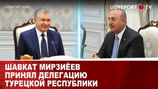 Шавкат Мирзиёев принял делегацию Турецкой Республики
