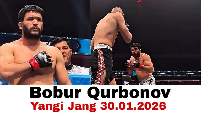 Bobur Qurbonov Yangi Jangi TO’LIQ JANG, NOKAUT 🇺🇿🥊 #uzb #uzbekistan #mma #ufc