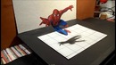 3D иллюстрация Человека-паука