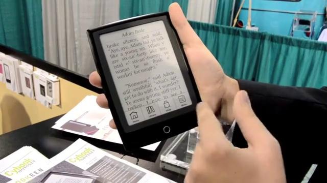 CES 2012: Ридер Bookeen Cybook Odyssey с E-Ink Pearl дисплеем