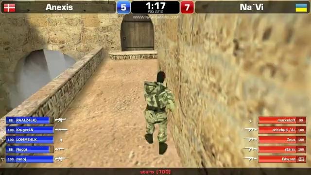 PGS 2012: Na`Vi vs Anexis (Map-1 dust2)