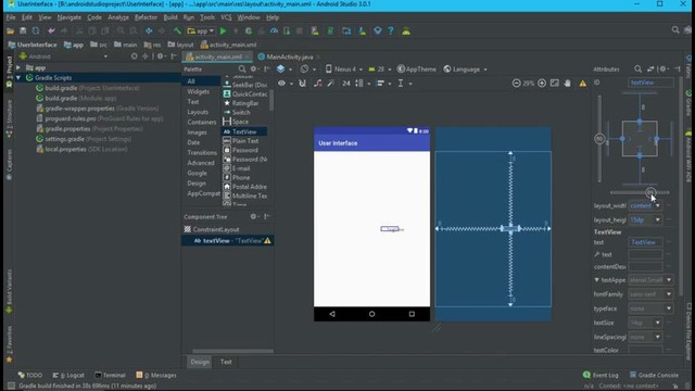 Android #34-Dars.Android Constraint Layout
