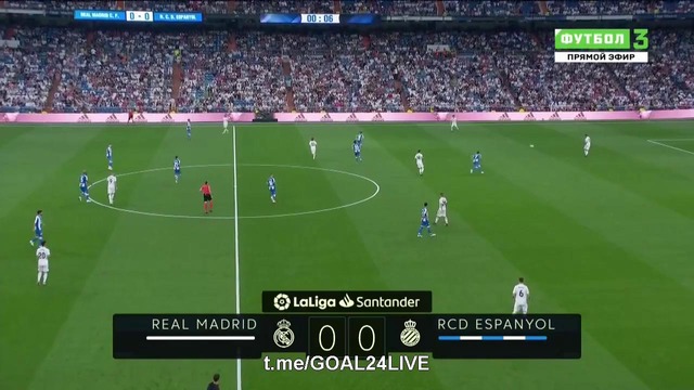 Реал Мадрид – Эспаньол | Испанская Ла Лига 2018/19 | 5-й тур