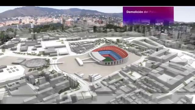 Презентация Нового стадиона ФК Барселона