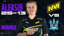 NAVI POV: Aleksib vs Monte at ESL Pro League S18