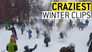 Crazy Winter Clips || JukinVideo