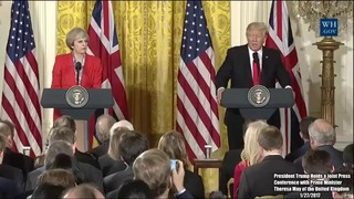 Donald Trump Holds a Joint Press Conference with Theresa May (Jan. 27, 2017)