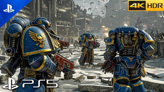 (PS5) Warhammer 40K New Gameplay Demo | ULTRA Realistic Graphics [4K 60FPS HDR] Space Marine 2