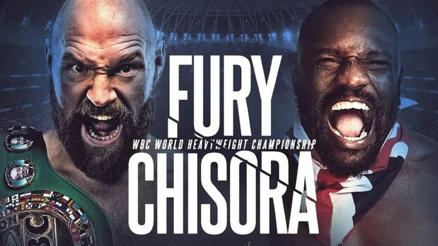 Бокс. Тайсон Фьюри – Дерек Чисора 3 | Tyson Fury vs. Derek Chisora 3 (04.12.2022)