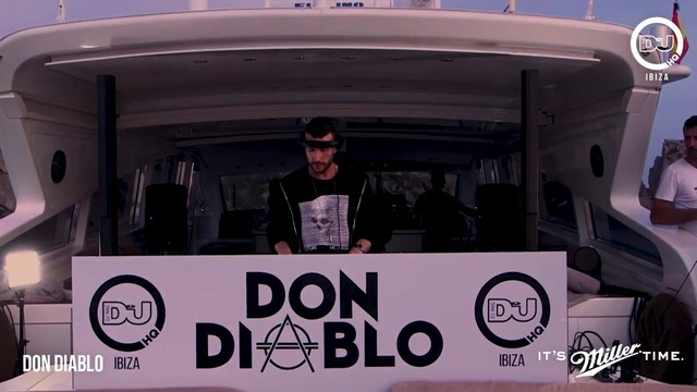 Don Diablo – Sunset DJ set from an EPIC Ibiza boat! (DJ MAG)