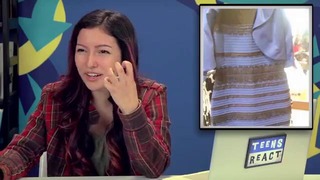 What color is this dress (teens react special)