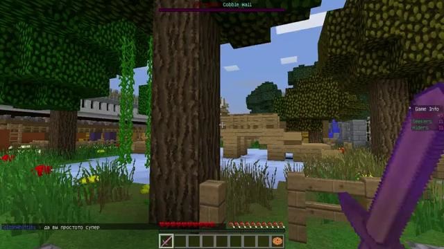 Экран Андрея – Minecraft – Мини игры – Прятки 2