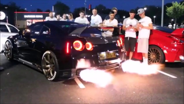 Insane R35 GT-R Flames! | Car Culture | RDF