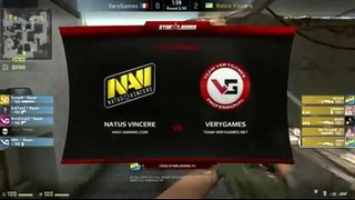 CS:GO StarSeries S7: VeryGames vs NaVi [1/2] (dust2)
