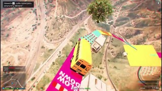 GTA 5 Online: Бомбический СКИЛЛ Тест на Тюремном Фургоне без ЧекПоинтов