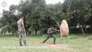 Тренировка армии Бангладеша