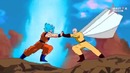 Сайтама (OnePunchMan) VS Гоку (Dragon Ball) часть 3 (Rus subtitles)