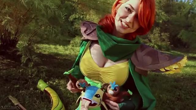 A day with Windranger | Cosplay