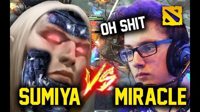 Dota 2 First Time in History, SumiYa vs Miracle – mid