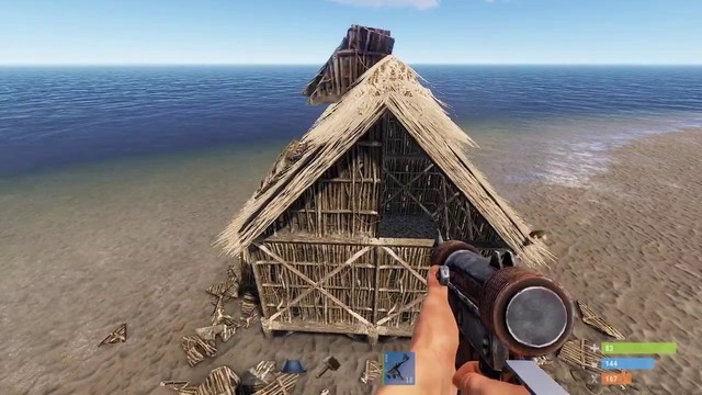 Rust – Изменение наклонных крыш