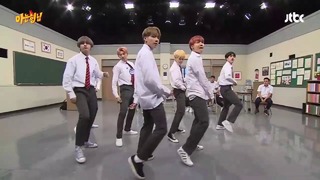 BTS knowing brothers blood, sweat & tears+fire dance