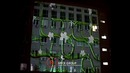 3D световое шоу video mapping на Горбушке