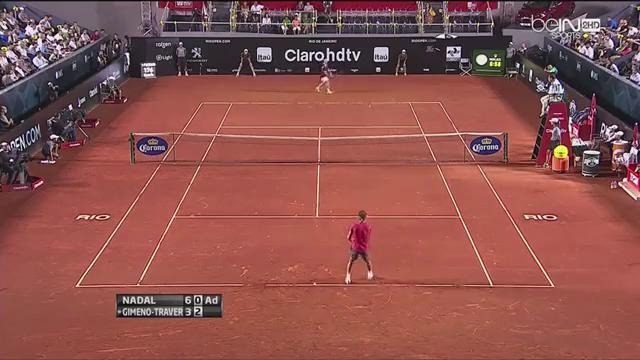 Nadal vs Gimeno-Traver, Rio Open 2014 highlights HD – 1st Round