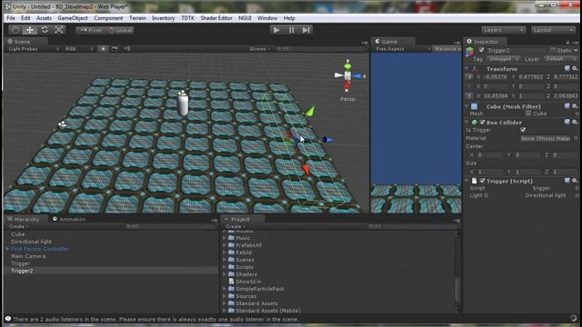 Unity3D Урок 19 – Triggers(EnterExitStay)
