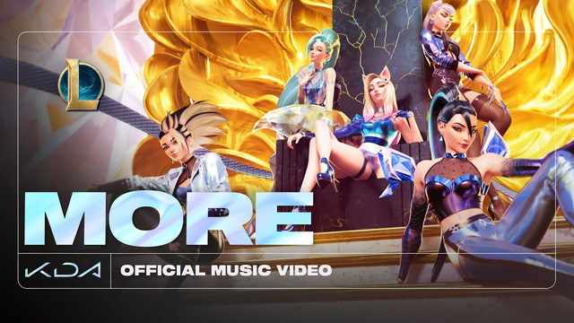K/DA–MORE(при участии Мэдисон Бир, (G)I-DLE, Лекси Лю, Джейры Бернс и Серафины) | Музыкальное видео
