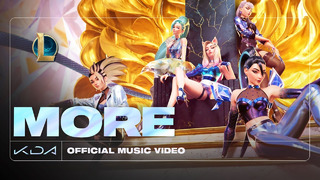K/DA–MORE(при участии Мэдисон Бир, (G)I-DLE, Лекси Лю, Джейры Бернс и Серафины) | Музыкальное видео